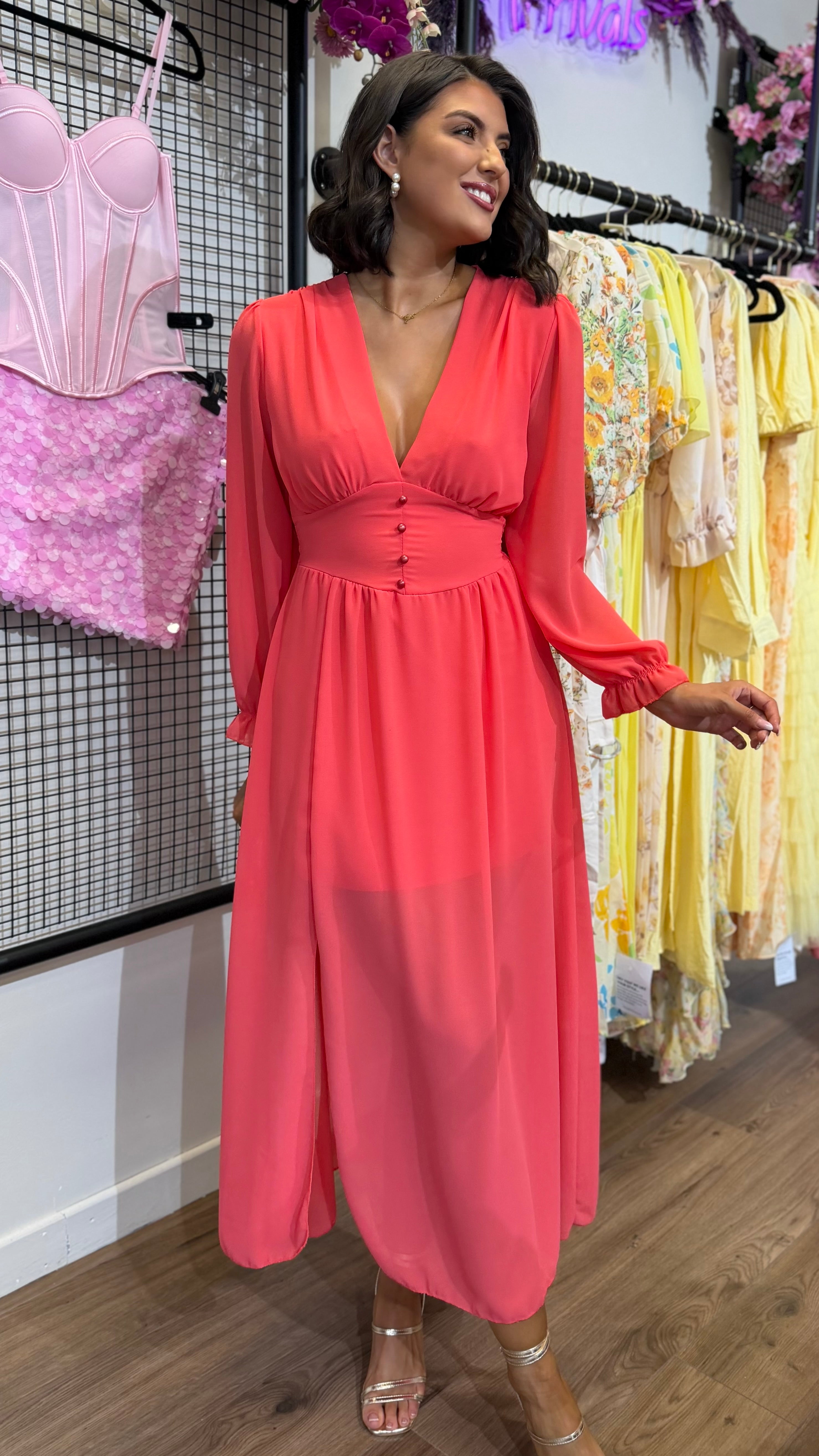 knee length dresses for ladies Bethany Maxi Dress main image 1