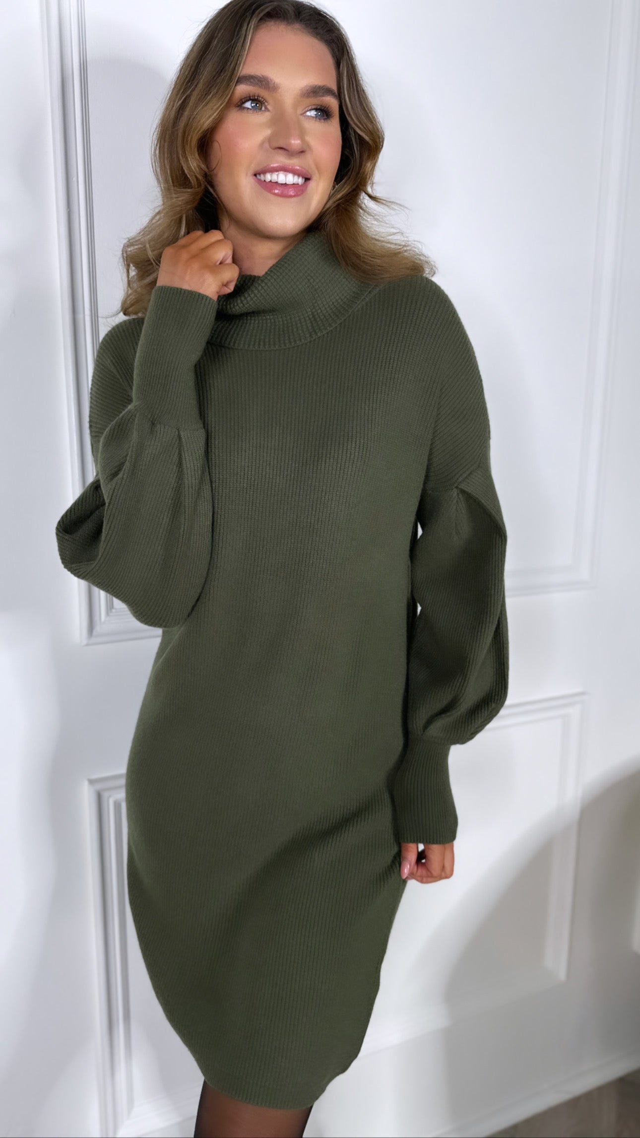 Khaki jumper outlet outfit