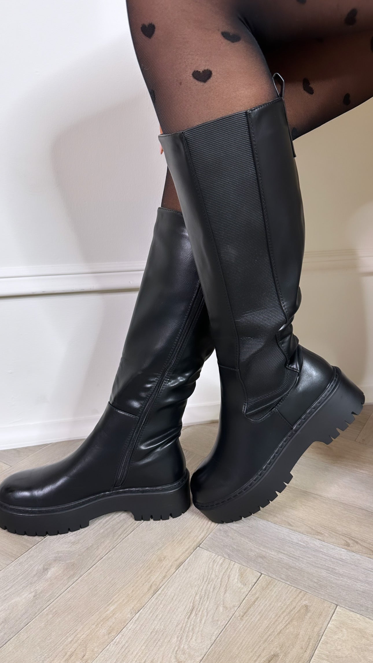 Latest sale long boots