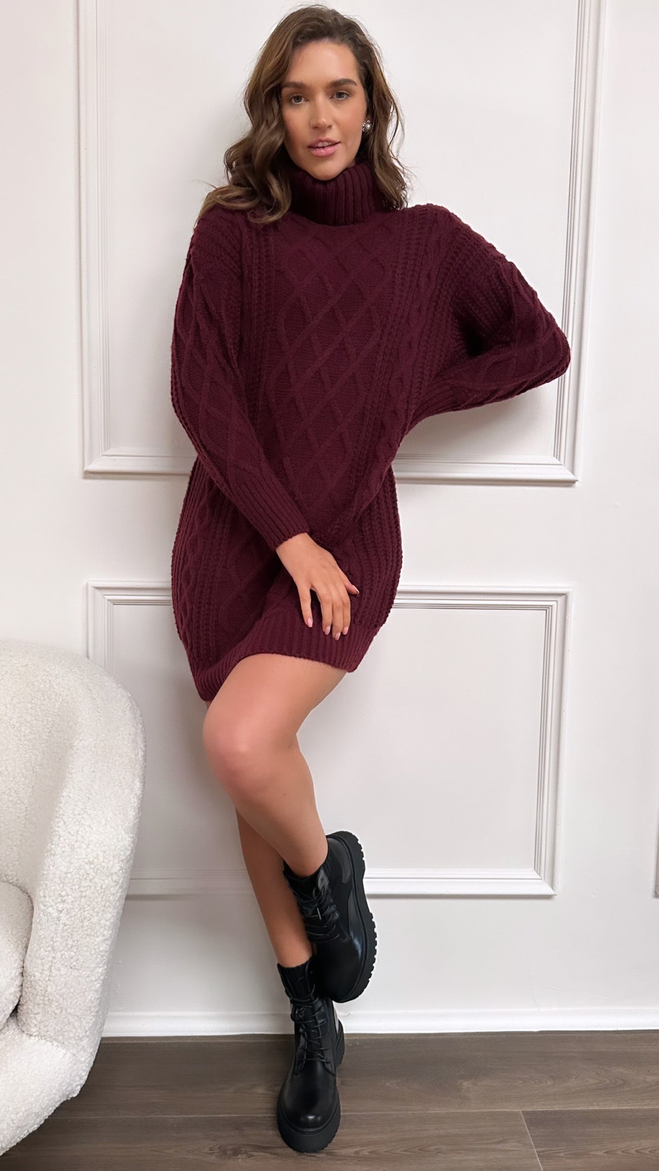 Berry jumper store dress