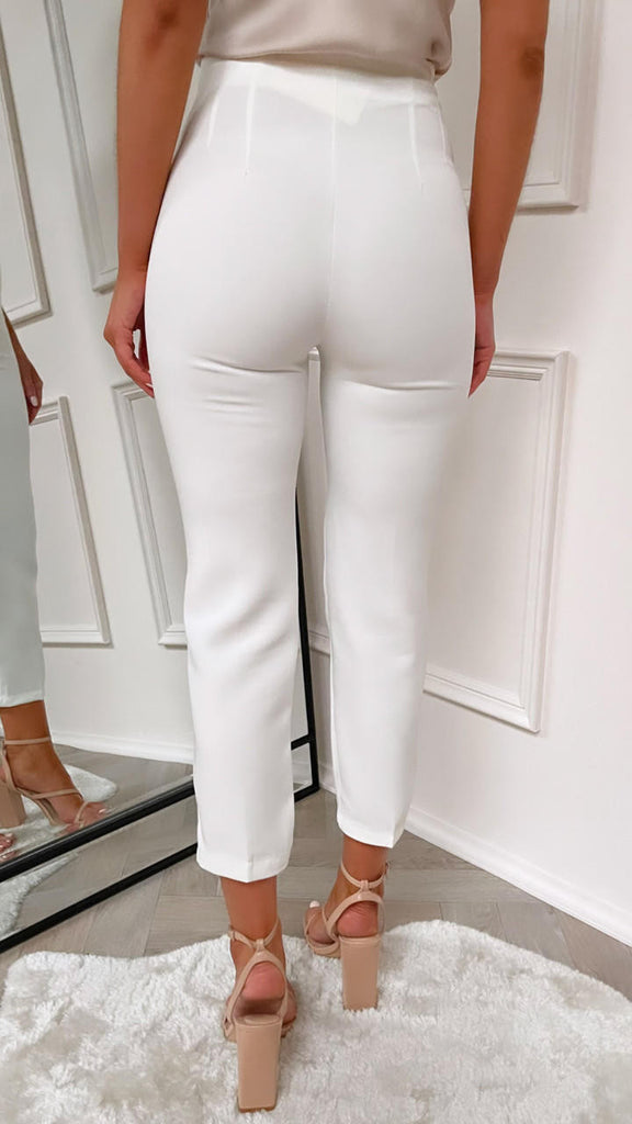 CC Gracie White Trousers 