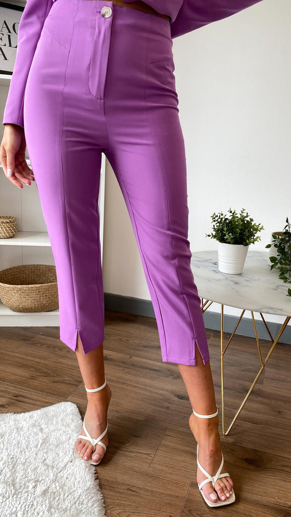 DNR Rhea Purple Trousers  